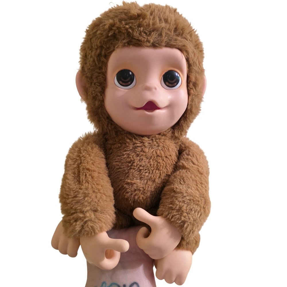 Little Live Pets‎ My Baby Monkey Mango Brown Interactive Plush Moose Toys 2023